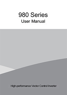 980 Series VFD Manual